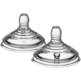 Tommee Tippee Closer to Nature PK of 2 Teats-Fast flow 6M+